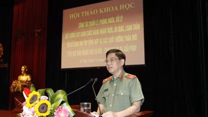  Huy động sức mạnh tổng hợp để phòng ngừa, xử lý đối tượng “ngáo đá”
