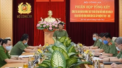 Lực lượng CAND hoàn thành xuất sắc công tác bảo vệ an ninh, an toàn cuộc bầu cử