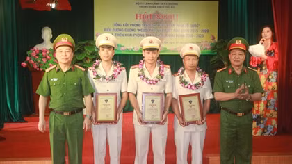 Trung đoàn CSCĐ Thủ đô tôn vinh 24 tập thể, cá nhân tiêu biểu