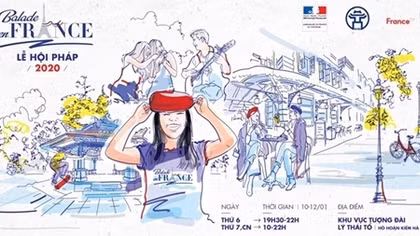 Sắp diễn ra lễ hội "Balade en France" lần 2