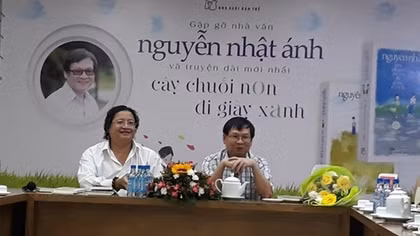 Nguyễn Nhật Ánh ra mắt sách “Cây chuối non đi giày xanh”