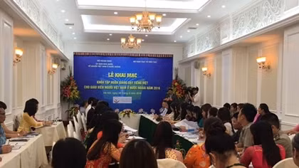 Tập huấn giảng dạy tiếng Việt cho giáo viên người Việt Nam ở nước ngoài