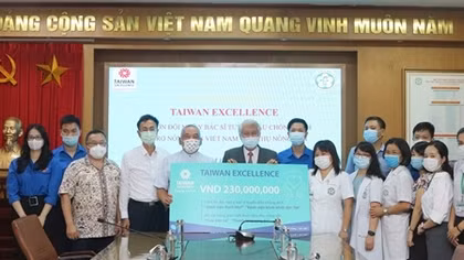 “Taiwan Excellence” tri ân đội ngũ y bác sĩ tuyến đầu chống dịch ở Việt Nam