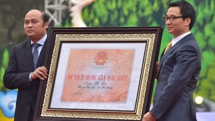 Chùa Bổ Đà đón nhận Bằng xếp hạng di tích quốc gia đặc biệt 