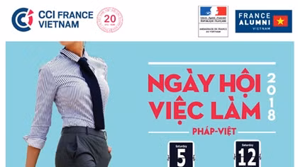 Ngày hội việc làm Pháp - Việt sẽ diễn ra vào đầu tháng 5