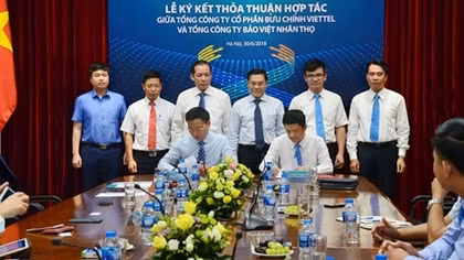 Bảo Việt Nhân thọ hợp tác với Bưu chính Viettel