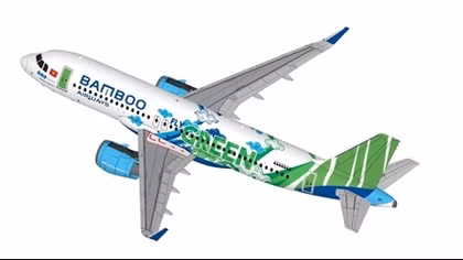Bamboo Airways và thông điệp bay Xanh trên Airbus A320neo đầu tiên tại Việt Nam