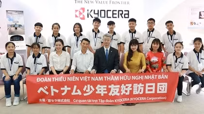 12 học sinh THCS Việt Nam tham gia giao lưu quốc tế tại Nhật Bản