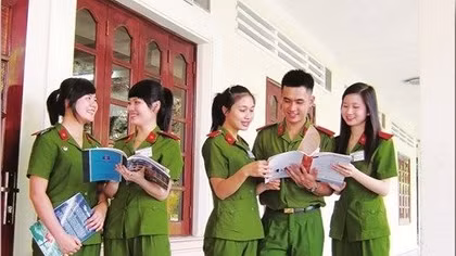Điểm sàn nhận hồ sơ xét tuyển vào trường CAND từ 17,75 điểm trở lên