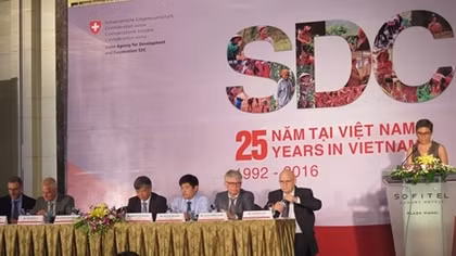 Chương mới của hợp tác phát triển Việt Nam-Thụy Sĩ