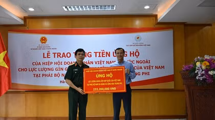 Người Việt ở nước ngoài ủng hộ lực lượng gìn giữ hoà bình Việt Nam chống COVID-19
