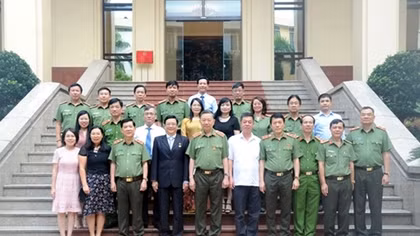 Tăng cường phối hợp giữa Bộ Công an và Nhà xuất bản Chính trị quốc gia Sự thật 