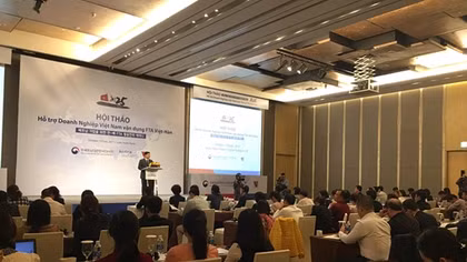 Thương mại Việt Nam - Hàn Quốc tăng mạnh trong năm 2017