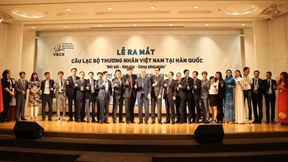 Ra mắt CLB thương nhân Việt Nam tại Hàn Quốc