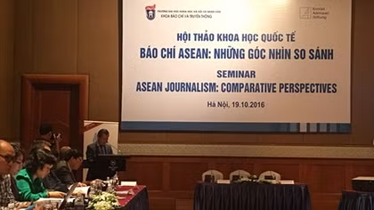 Khai mạc hội thảo “Báo chí ASEAN: Những góc nhìn so sánh”