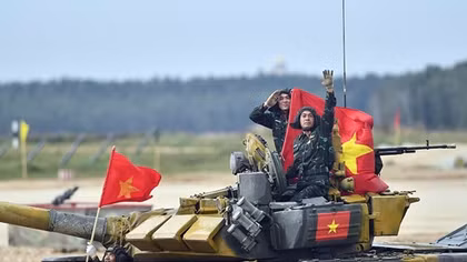 Đội tuyển Xe tăng QĐND Việt Nam “rinh” vàng 