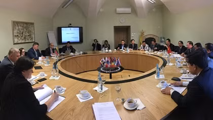 Thứ trưởng Nguyễn Văn Thành hội đàm với Thứ trưởng Bộ Nội vụ Lithuania