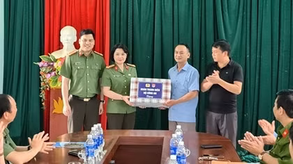 Nhiều hoạt động ý nghĩa của tuổi trẻ CAND trên quê hương sông Mã Anh hùng
