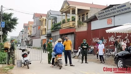 9 chốt chống dịch quanh “điểm nóng” Hạ Lôi