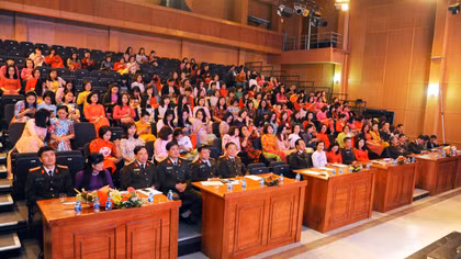 Phụ nữ Cục Truyền thông CAND đóng góp xứng đáng vào hoàn thành nhiệm vụ chính trị