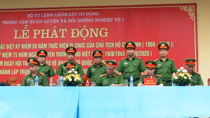 Nâng cao bản lĩnh chính trị cho cán bộ, chiến sỹ qua đợt thi đua đặc biệt