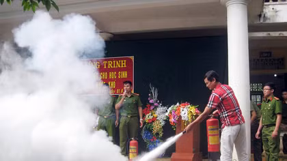 Tuổi trẻ Trường Đại học PCCC với chiến dịch “Mùa Hè xanh năm 2017”