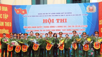 Hội thi tìm hiểu Nghị quyết Trung ương 4