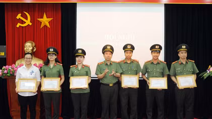 Viện Chiến lược và Khoa học Công an sơ kết 6 tháng đầu năm
