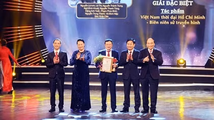 Trao giải Báo chí toàn quốc về xây dựng Đảng lần thứ V