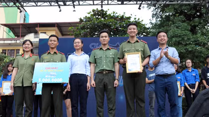 Tuổi trẻ Học viện ANND giành giải Nhất toàn đoàn Cuộc thi “Trường tôi là nhất”