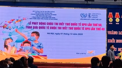 Phát động cuộc thi viết thư quốc tế UPU lần thứ 50 