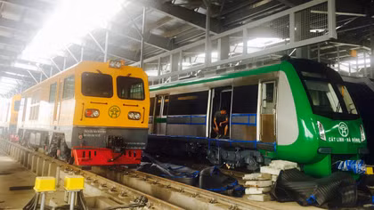 Đường sắt Cát Linh - Hà Đông chưa thể khai thác từ 1-4-2019
