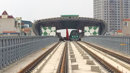 Bộ GTVT: Chưa xác định được ngày khai thác đường sắt Cát Linh-Hà Đông