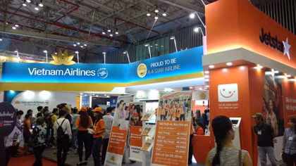 Vietnam Airlines và Jetstar Pacific tham dự Hội chợ Du lịch Quốc tế TP Hồ Chí Minh 2016