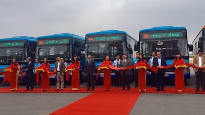 Hà Nội có thêm tuyến xe buýt chất lượng cao lên sân bay Nội Bài 