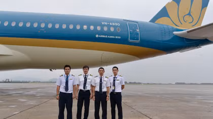 Vietnam Airlines đón nhận máy bay Airbus A350 thứ 5