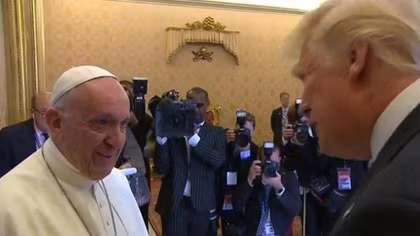 Tổng thống Mỹ Donald Trump gặp Giáo hoàng Francis