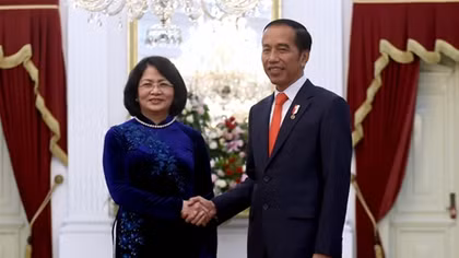 Phó Chủ tịch nước tham dự Lễ nhậm chức Tổng thống và Phó Tổng thống Indonesia