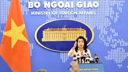 Bộ Ngoại giao nói về Công hàm Australia bác yêu sách của Trung Quốc ở Biển Đông