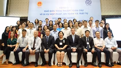 Phổ biến thỏa thuận về di cư quốc tế tại Hà Nội