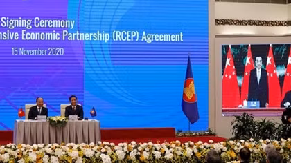 Mỹ lo bị đứng ngoài cuộc chơi sau khi RCEP được ký tại Việt Nam 