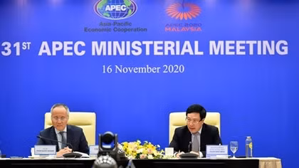 APEC quyết tâm đẩy mạnh liên kết kinh tế khu vực và phục hồi kinh tế bền vững