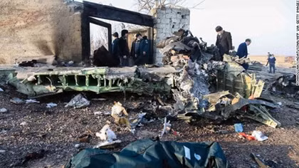 Vụ rơi máy bay Ukraine: 82 nạn nhân là người Iran