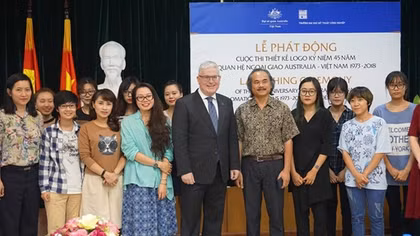 Thi thiết kế logo kỷ niệm quan hệ ngoại giao Việt Nam - Australia 