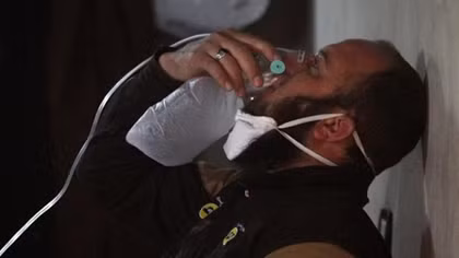 Người chết la liệt sau vụ tấn công bằng khí độc ở Syria