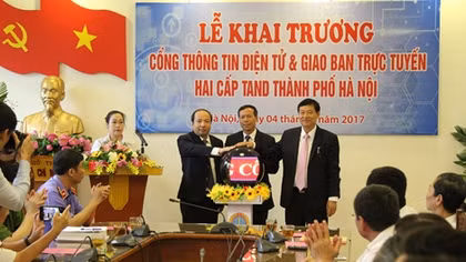TAND thành phố Hà Nội ra mắt giao diện mới trang thông tin điện tử