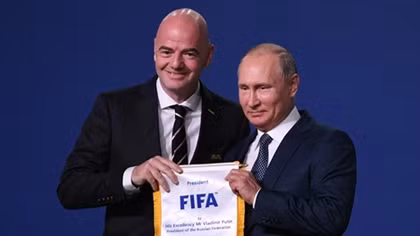 Tổng thống Putin ca ngợi Chủ tịch FIFA "giống như một chiến binh thực sự"