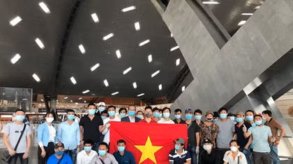266 công dân Việt Nam từ Kuwait, Qatar và Ai Cập về nước an toàn