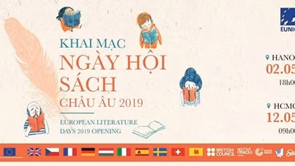 Ngày hội Sách châu Âu tại Việt Nam 2019