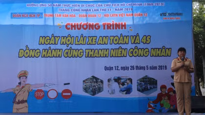 Ngày hội lái xe an toàn - đồng hành cùng thanh niên công nhân